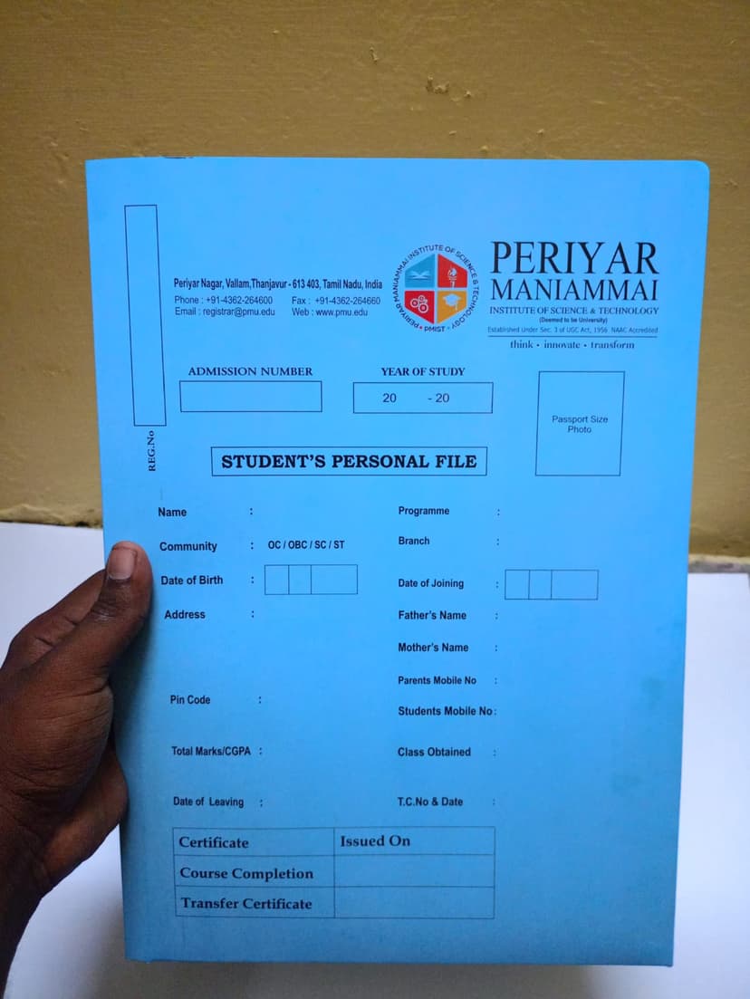 Student Files