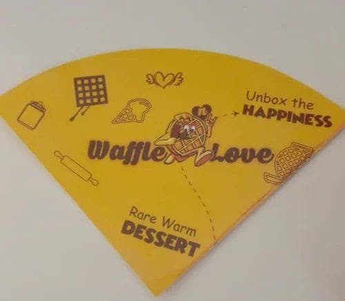 Waffle/Popcorn Paper Holder